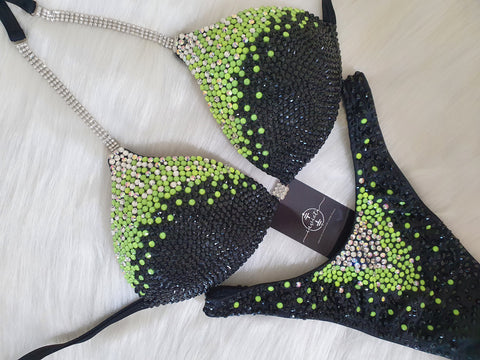 Bikini Degrade Verde Neon